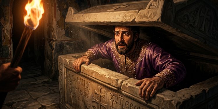Esse imperador foi acidentalmente enterrado vivo e sua esposa se recusou a salvá-lo