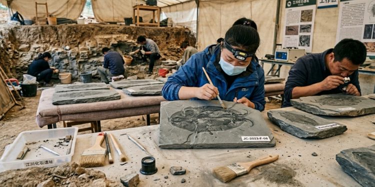 O mais completo depósito de fósseis já analisado na China reúne 700 espécimes com mais de 500 milhões de anos