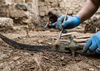 Espada encontrada na Espanha pode ser a lendária "Excalibur"