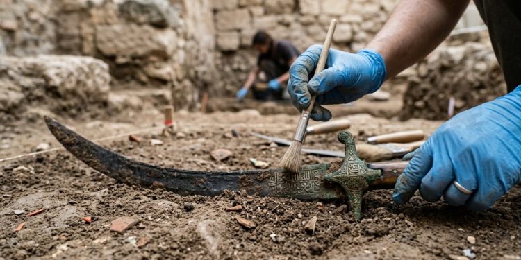 Espada encontrada na Espanha pode ser a lendária "Excalibur"