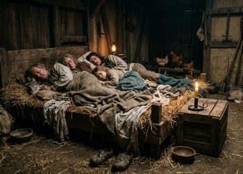 A maneira como as pessoas dormiam há 300 anos é de assustar