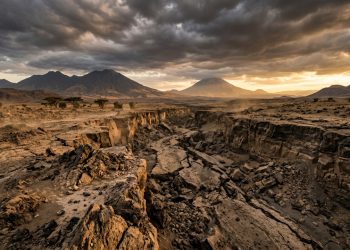 Estudos revelam que a África está se partindo em ritmo acelerado e o processo já pode abrir um novo oceano entre países