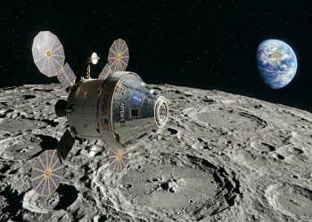 Os astronautas da missão Artemis II deixaram a órbita da Terra