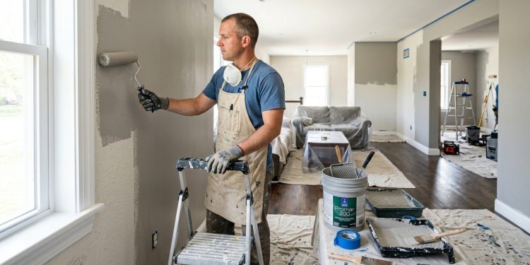 Quanto cobra um pintor para fazer a pintura de uma casa com 3 quartos em 2026?