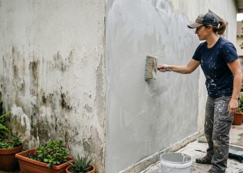 Como fazer uma pintura impermeável que deixa a parede mais bonita e livres de manchas de mofo