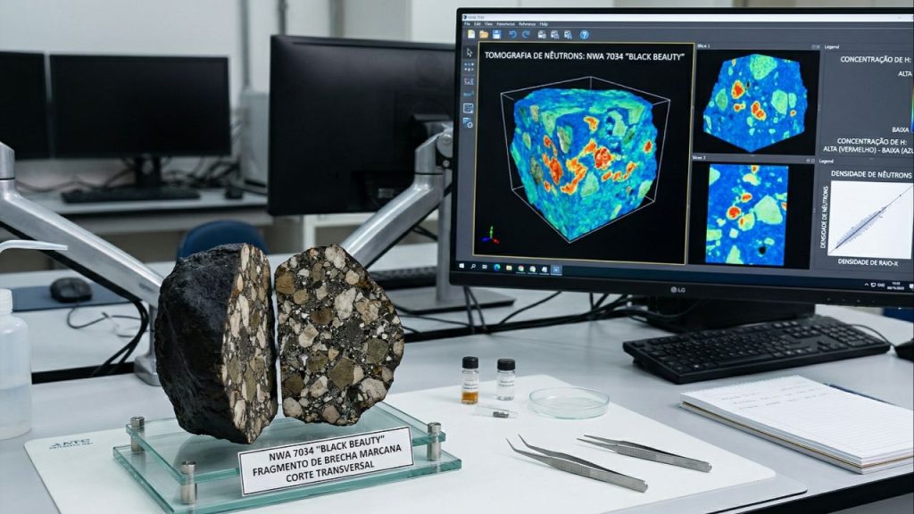 Em 2011, um colecionador comprou um meteorito no Marrocos. Ele se provou uma evidência direta da existência de água quente em Marte