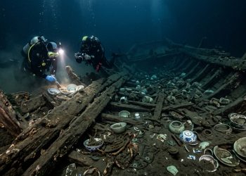 Navio medieval permaneceu no fundo do mar perto da China durante 800 anos e foi mantido em segredo.