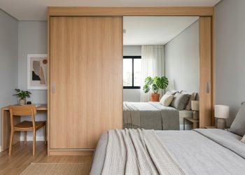 Quanto custa um guarda-roupa planejado pequeno para um quarto moderno e organizado