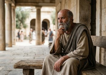 Sócrates, filósofo grego, sobre ética: "Não devemos pensar que o mais importante é viver, mas sim viver de forma coerente"