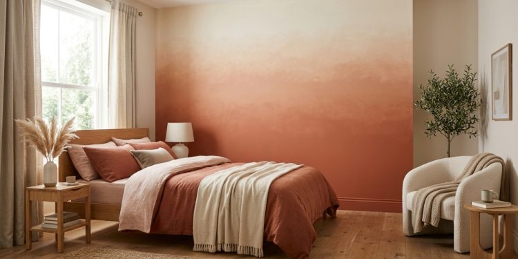 Como pintar parede com efeito degradê sem manchar e evitar cores misturadas