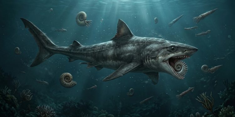 A antiga criatura marinha que possuía dentes aterrorizantes semelhantes a motosserras