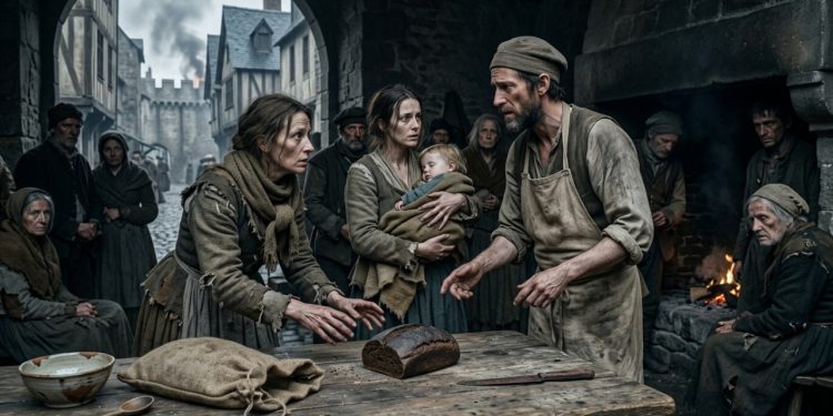 Em 1590, parisienses famintos moíam ossos humanos para fazer “pão” para famílias
