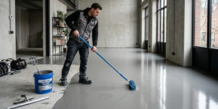 Não é porcelanato: veja como ter um resultado incrível no piso usando essa técnica de pintura