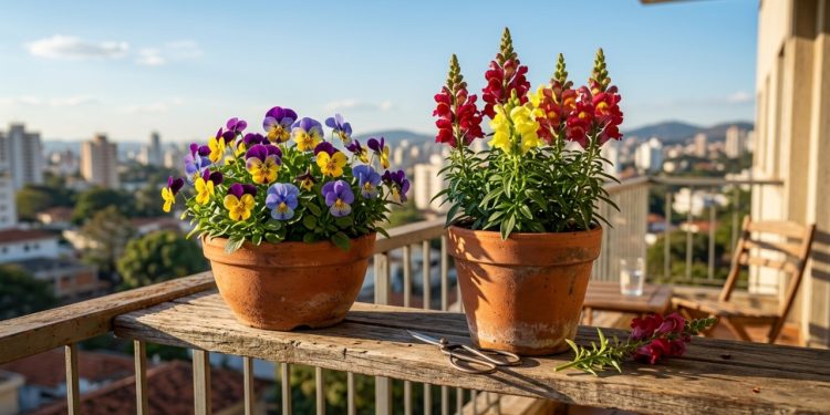 Algumas flores florescem com mais intensidade e duram mais quando cultivadas em vasos
