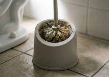 Veja o que você precisa fazer para manter sua escova de vaso sanitário realmente limpa e quando deve troca-la