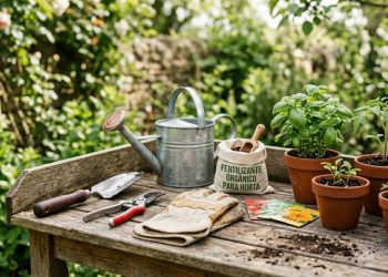 Qual valor gasto para montar um kit básico de jardinagem para cuidar das plantas em casa