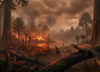 Um sítio com 30.000 fósseis guarda a prova de que incêndios florestais já existiam 237 milhões de anos antes do que se imaginava
