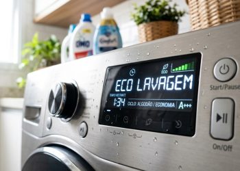 Quanto sobe na conta usar máquina de lavar 4 vezes por semana e como reduzir esse valor
