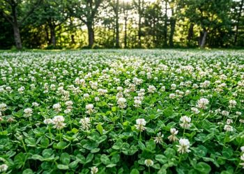 Não corte mais o jardim toda semana: esta planta substitui a grama, fixa nitrogênio no solo e atrai polinizadores