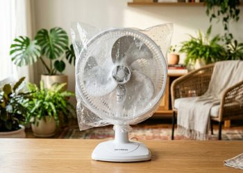 Truque com saco plástico faz ventilador soltar toda a sujeira em poucos minutos