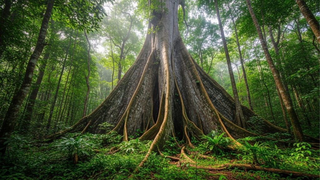 Conheça a árvore 'Somphong', uma gigante da floresta de Ton Nga Chang