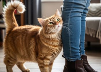 O que significa quando seu gato te segue pela casa o tempo todo?