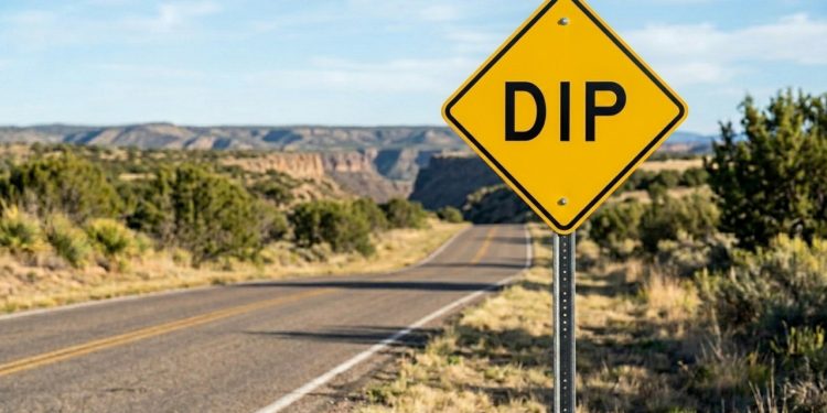 Ela tem fundo amarelo, letras pretas e uma palavra em inglês que a maioria dos motoristas brasileiros nunca viu nas estradas de casa