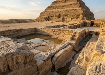 A água pode ter sido uma das principais ferramentas para a construção das pirâmides do Egito há 4.500 anos
