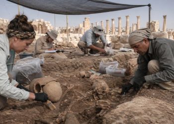 Uma “vala” comum pode revelar algo sobre a primeira pandemia da história
