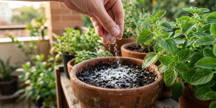Polvilhar bicarbonato de sódio no jardim e nos vasos de flores: para que serve e por que é recomendado