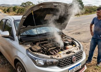 A luz de advertência mais perigosa em um carro. Basta alguns segundos para que o prejuízo chegue