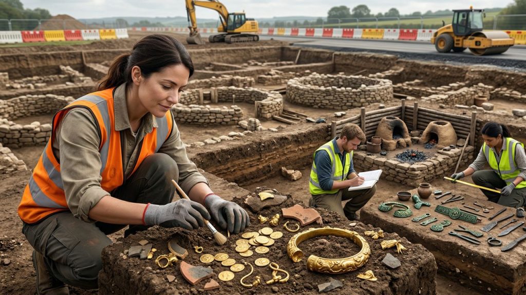 Eles planejavam construir uma rodovia e encontraram uma cidade intacta com ouro, joias e oficinas de mais de 2.000 anos