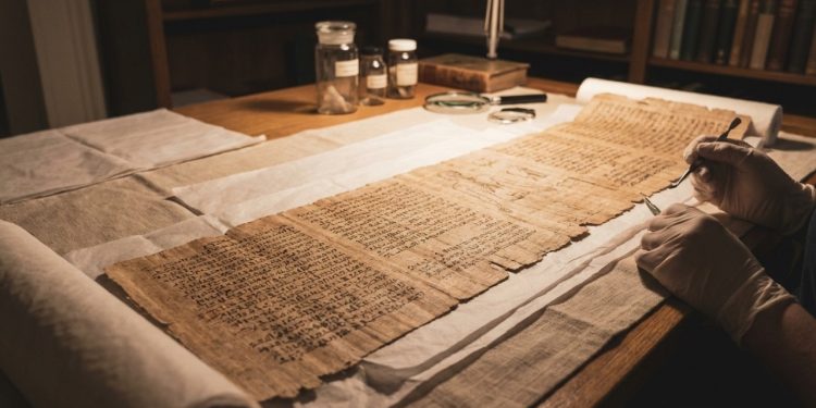 O papiro adquirido em 1862 num mercado de antiguidades em Luxor, no Egito, guarda a primeira menção escrita da palavra “cérebro” em qualquer idioma