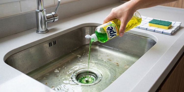 Como resolver em minutos a pia entupida e transbordando com esse truque simples e eficaz