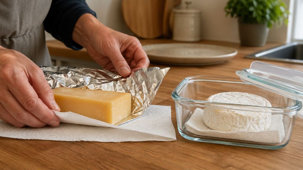 Embrulhar queijo em papel alumínio: para que serve e por que especialistas recomendam