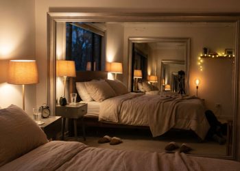 Por que colocar um espelho na frente da cama pode interferir no sono: uma explicação simples que raramente é considerada