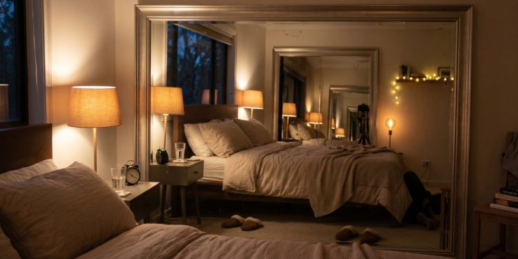 Por que colocar um espelho na frente da cama pode interferir no sono: uma explicação simples que raramente é considerada