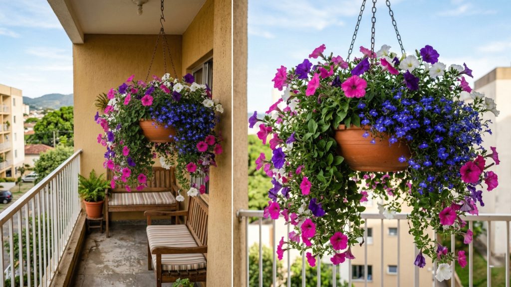 Estas 3 flores de varanda resistem a quase tudo, florescem por muito tempo, têm um visual impressionante