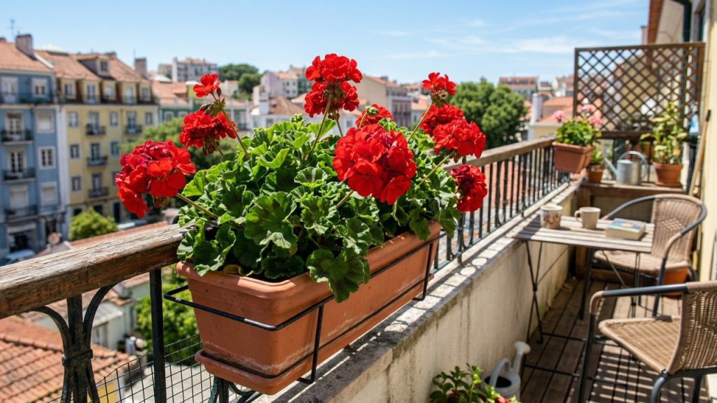 Estas 3 flores de varanda resistem a quase tudo, florescem por muito tempo, têm um visual impressionante
