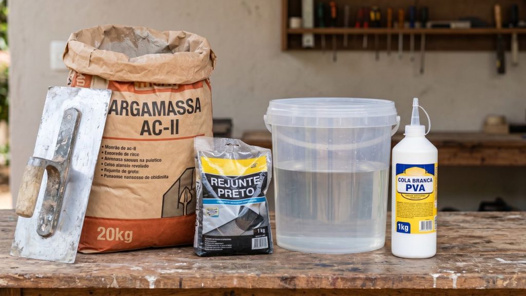 Como fazer uma tinta ultra resistente para áreas externas usando rejunte e argamassa