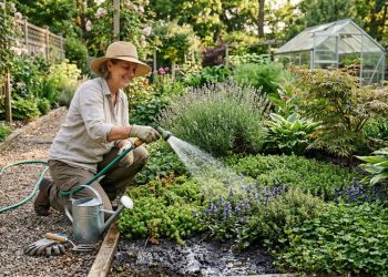 O truque do “cobertor” de plantas para poupar água e evitar as ervas daninhas