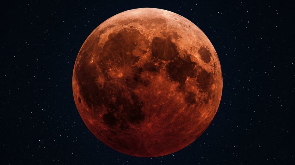 Quantas e quais são as cores que a Lua pode ter?