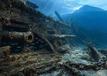 Este é o "cemitério" marítimo que "engoliu" mais de 130 navios da Idade Média