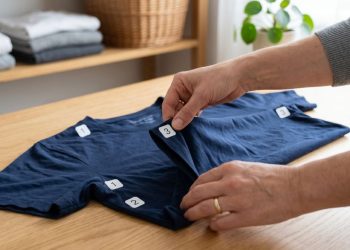 Eu dobrei minhas roupas usando o método japonês "3-2-1" e meu armário está finalmente organizado para durar bastante tempo