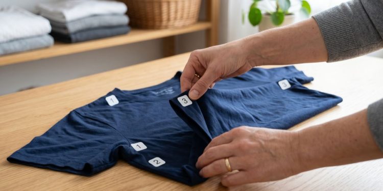 Eu dobrei minhas roupas usando o método japonês "3-2-1" e meu armário está finalmente organizado para durar bastante tempo