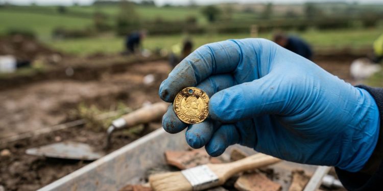 Moedas de ouro encontradas na Inglaterra evocam memórias da histórica invasão viking do ano de 816