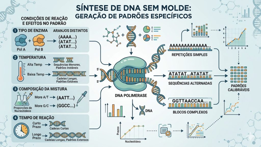 síntese de DNA sem molde