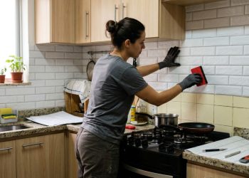 Adeus aos azulejos: 4 revestimentos de parede elegantes para cozinha que serão tendência em 2026