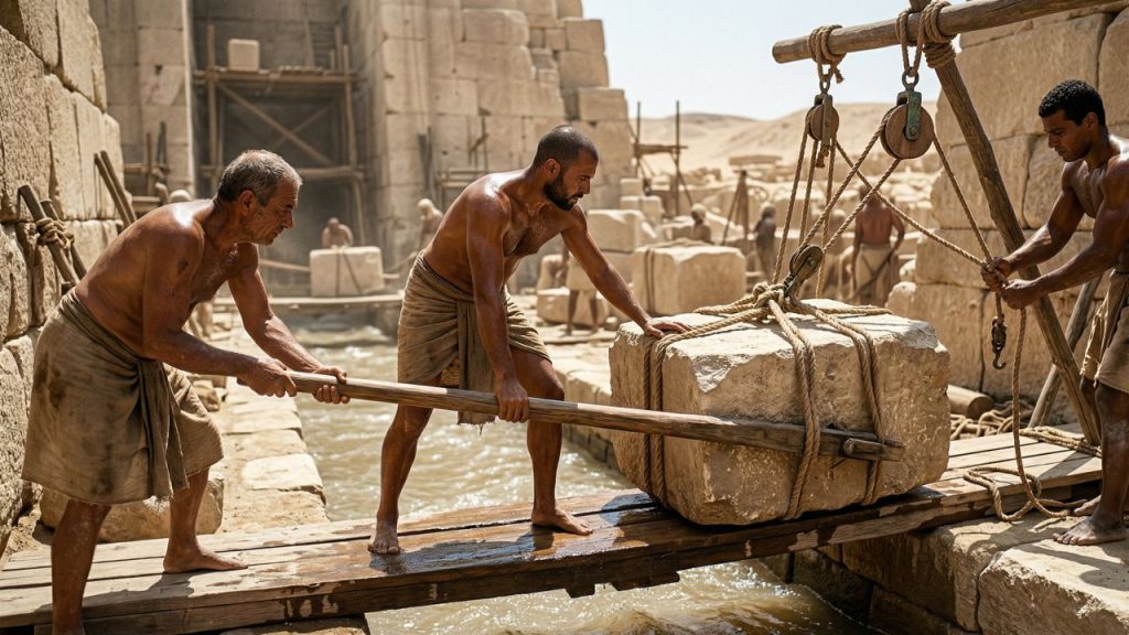 A água pode ter sido uma das principais ferramentas para a construção das pirâmides do Egito há 4.500 anos
