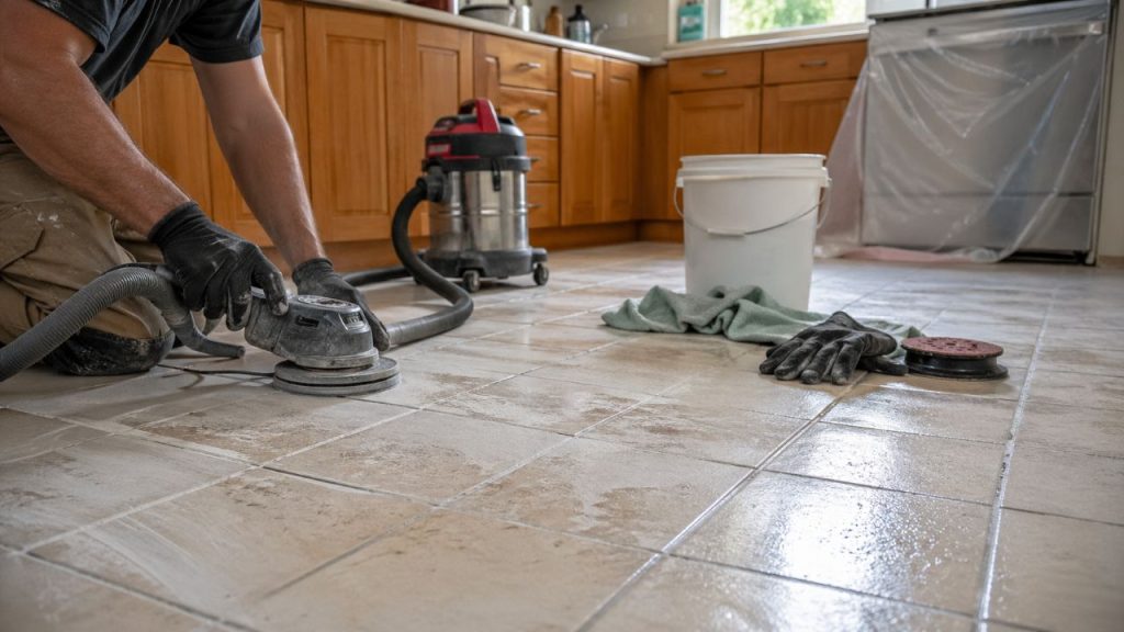 Como fazer um piso de "porcelanato líquido" para a cozinha